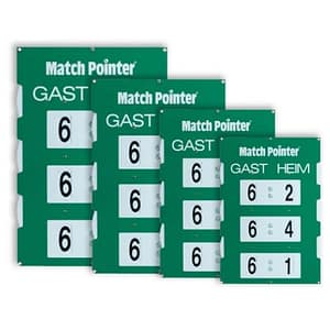 Match Pointer Scoreboard - 4 different sizes